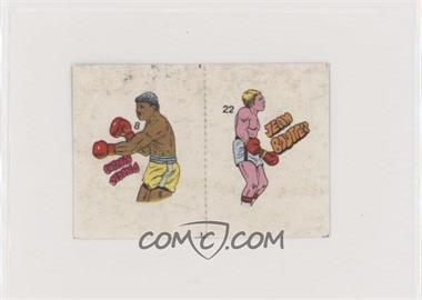 1985 Fight of the Century Stickers - [Base] - Pairs #8/22 - Pedroza/Boutte