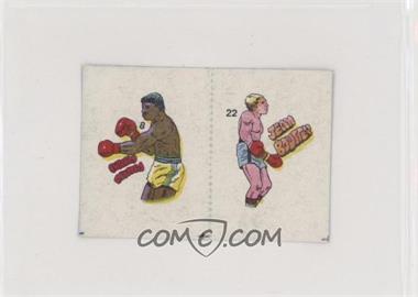 1985 Fight of the Century Stickers - [Base] - Pairs #8/22 - Pedroza/Boutte