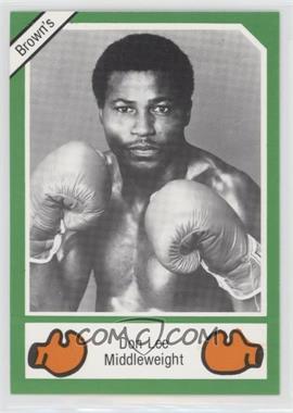 1988 Brown's Boxing Cards - [Base] #162 - Don Lee