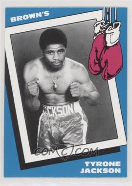 1990 Brown's Boxing - [Base] #34 - Tyrone Jackson