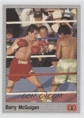 1991 All World Boxing - [Base] #111 - Barry McGuigan