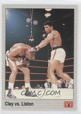 1991 All World Boxing - [Base] #146 - Clay vs. Liston