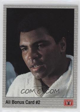 1991 All World Boxing - [Base] #22 - Ali Bonus Card #2