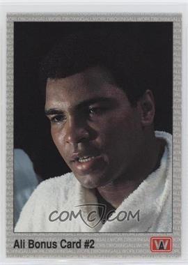 1991 All World Boxing - [Base] #22 - Ali Bonus Card #2