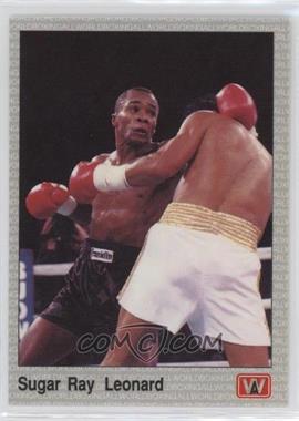 1991 All World Boxing - [Base] #24 - Sugar Ray Leonard