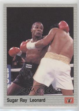 1991 All World Boxing - [Base] #24 - Sugar Ray Leonard