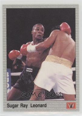 1991 All World Boxing - [Base] #24 - Sugar Ray Leonard