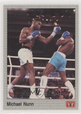 1991 All World Boxing - [Base] #29 - Michael Nunn