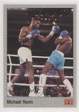 1991 All World Boxing - [Base] #29 - Michael Nunn