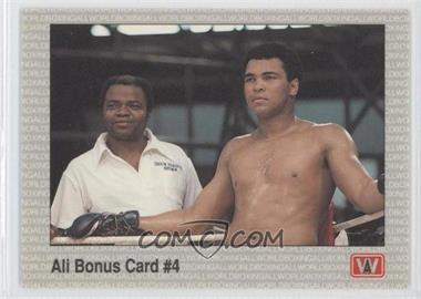 1991 All World Boxing - [Base] #3.2 - Ali Bonus Card #4