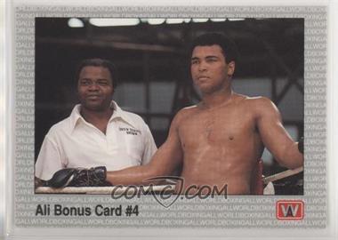 1991 All World Boxing - [Base] #3.2 - Ali Bonus Card #4