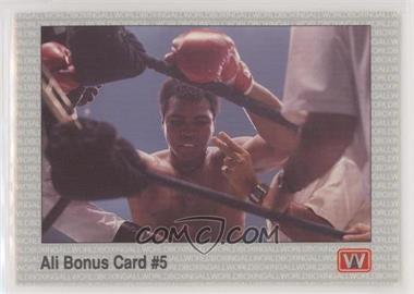 1991 All World Boxing - [Base] #36 - Ali Bonus Card #5 (Muhammad Ali)