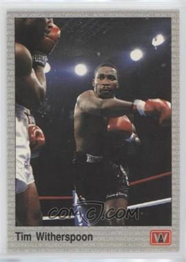 1991 All World Boxing - [Base] #45 - Tim Witherspoon