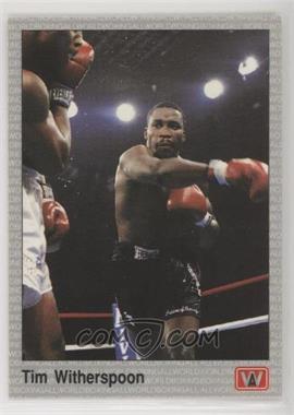 1991 All World Boxing - [Base] #45 - Tim Witherspoon