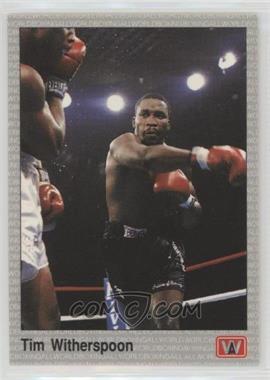 1991 All World Boxing - [Base] #45 - Tim Witherspoon