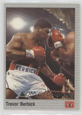 1991 All World Boxing - [Base] #6 - Trevor Berbick