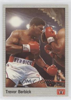 1991 All World Boxing - [Base] #6 - Trevor Berbick