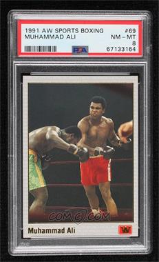 1991 All World Boxing - [Base] #69 - Muhammad Ali [PSA 8 NM‑MT]