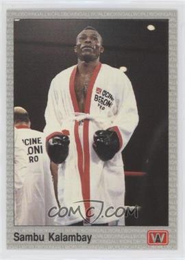 1991 All World Boxing - [Base] #95 - Sambu Kalambay