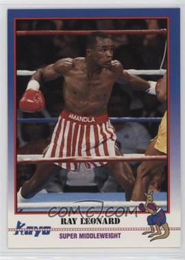 1991 Kayo - [Base] #090 - Sugar Ray Leonard
