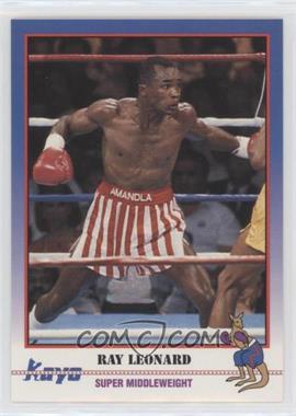 1991 Kayo - [Base] #090 - Sugar Ray Leonard