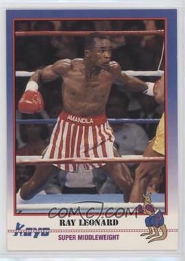 1991 Kayo - [Base] #090 - Sugar Ray Leonard