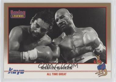 1991 Kayo - [Base] #149 - Marvin Hagler (Fighting Roberto Duran)