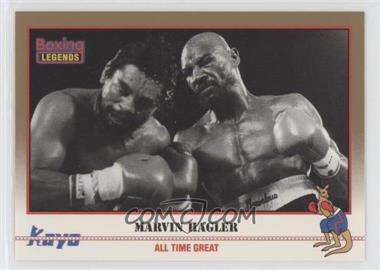 1991 Kayo - [Base] #149 - Marvin Hagler (Fighting Roberto Duran)