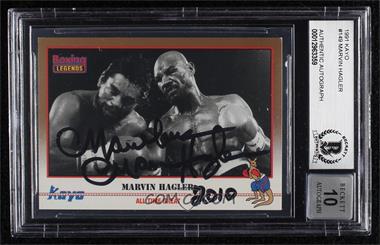 1991 Kayo - [Base] #149 - Marvin Hagler (Fighting Roberto Duran) [BAS BGS Authentic]