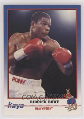 1991 Kayo - [Base] #172.1 - Riddick Bowe