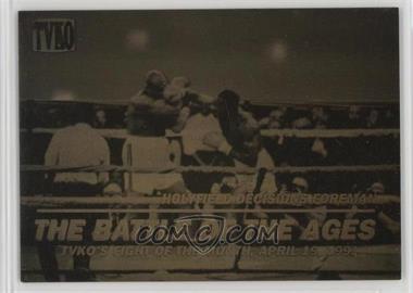 1991 Kayo - Heavyweight Holograms #_BATT - Evander Holyfield, George Foreman