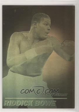 1991 Kayo - Heavyweight Holograms #_RIBO - Riddick Bowe