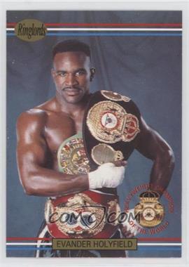 1991 Ringlords - [Base] #1 - Evander Holyfield