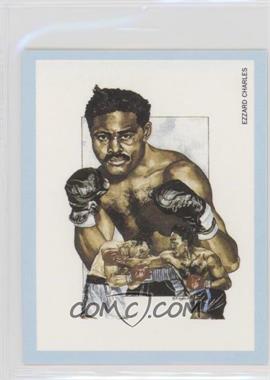 1991 Victoria Gallery Boxing Champions Heavyweights - [Base] - Black Back #8 - Ezzard Charles