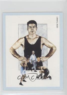 1991 Victoria Gallery Boxing Champions Heavyweights - [Base] - Blue Back #4 - Gene Tunney