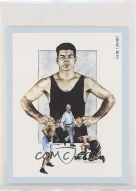 1991 Victoria Gallery Boxing Champions Heavyweights - [Base] - Blue Back #4 - Gene Tunney