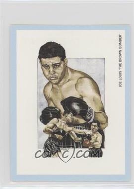 1991 Victoria Gallery Boxing Champions Heavyweights - [Base] - Blue Back #7 - Joe Louis