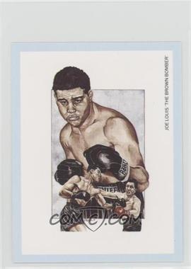 1991 Victoria Gallery Boxing Champions Heavyweights - [Base] - Blue Back #7 - Joe Louis