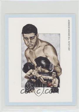 1991 Victoria Gallery Boxing Champions Heavyweights - [Base] - Blue Back #7 - Joe Louis