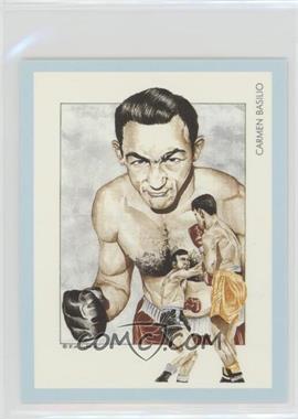 1991 Victoria Gallery Boxing Champions Middleweights - [Base] - Blue Back #12 - Carmen Basilio