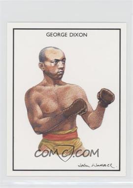 1991 Victoria Gallery Boxing Greats - [Base] - Blue Back #7 - George Dixon