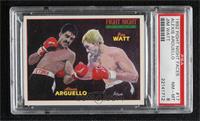 Alexis Arguello, Jim Watt [PSA 8 NM‑MT]