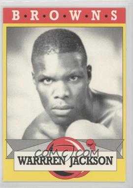 1993 Brown's Boxing Cards - [Base] #33 - Warren Jackson