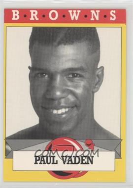 1993 Brown's Boxing Cards - [Base] #75 - Paul Vaden