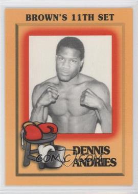 1997 Brown's Boxing - [Base] #1 - Dennis Andries