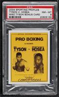 Mike Tyson VS William Hosea [PSA 8 NM‑MT]