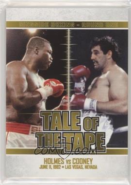 2010 Ringside Boxing Round 1 - [Base] - Gold #62 - Larry Holmes, Gerry Cooney