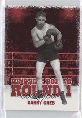 2010 Ringside Boxing Round 1 - [Base] #20 - Harry Greb [Good to VG‑EX]