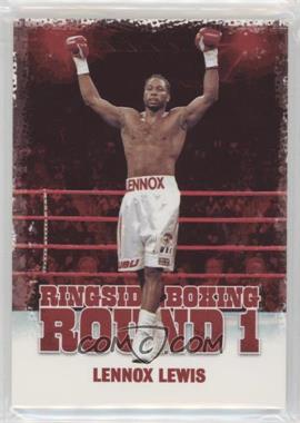2010 Ringside Boxing Round 1 - [Base] #31 - Lennox Lewis