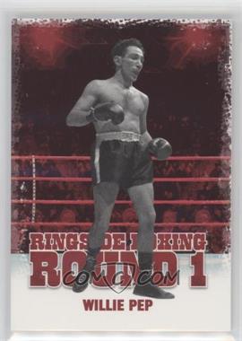 2010 Ringside Boxing Round 1 - [Base] #38 - Willie Pep